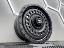 New 17 Inch Riviera Xtreme RXS3 Alloy Wheels In Gloss Gunmetal With Gunmetal Rivets 1100kg VW Transporter T5 T6 5x120