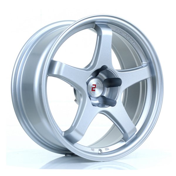 New 18 Inch 2Forge ZF7 Alloy Wheels In Silver, Rotary-Forged, Various Wider Rear Options