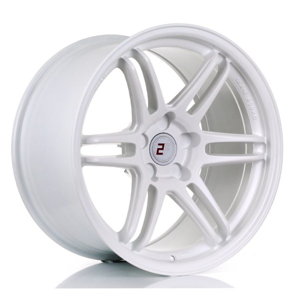 New 18 Inch 2Forge ZF5 Alloy Wheels In Matt White, Rotary-Forged, Various Wider Rear Options