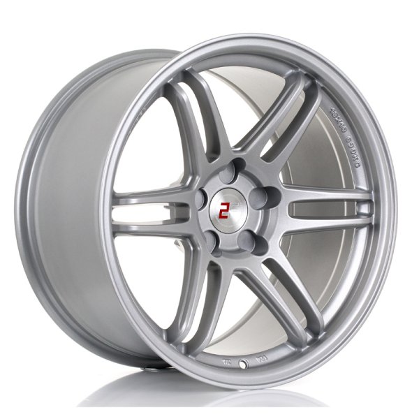 New 18 Inch 2Forge ZF5 Alloy Wheels In Matt Silver, Rotary-Forged, Various Wider Rear Options