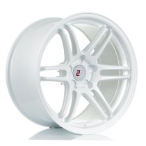 New 18 Inch 2Forge ZF5 Alloy Wheels In Gloss White, Rotary-Forged, Various Wider Rear Options BMW 5x120