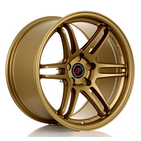 New 18 Inch 2Forge ZF5 Alloy Wheels In Matt Gold, Rotary-Forged, Various Wider Rear Options BMW 5x120