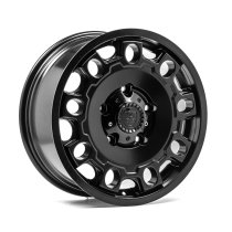 New 18 Inch Axe EX35 Alloy Wheels In Satin Black Load Rated 1050kg For Ford Transit Custom 5x160