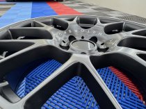 New 19 Inch CH-R BB Motorsport Style Alloy Wheels In Satin Black With Polished lip 5x112