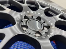 New 19 Inch CH-R BB Motorsport Style Alloy Wheels In Satin Black With Polished lip 5x112
