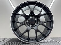 New 19 Inch CH-R BB Motorsport Style Alloy Wheels In Satin Black With Polished lip 5x112