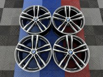 Used 19 Inch Genuine BMW Style 704 M Sport Alloy Wheels, Fully Refurbished, Wide Rear 5x120