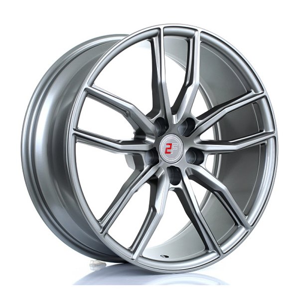 New 20 Inch 2Forge ZF4 Alloy Wheels In Gloss Gunmetal, Rotary-Forged, Various Wider Rear Options
