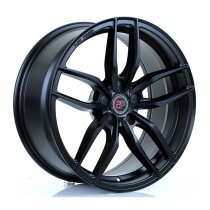 New 19 Inch 2Forge ZF3 Alloy Wheels In Matt Black, Rotary-Forged, Various Wider Rear Options