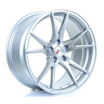 New 20 Inch 2Forge ZF2 Alloy Wheels In Silver Polished Face, Rotary-Forged, Various Wider Rear Options BMW 5x120