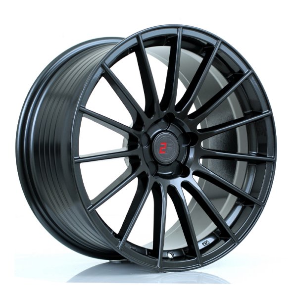 New 19 Inch 2Forge ZF1 Alloy Wheels In Gloss Gunmetal, Rotary-Forged, Various Wider Rear Options