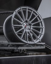 New 19 Inch 2Forge ZF1 Alloy Wheels In Silver, Rotary-Forged, Various Wider Rear Options