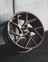 New 19 Inch Bola FLA Alloy Wheels In Matt Bronze, Flow Formed