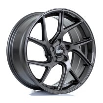 New 19 Inch Bola FLA Alloy Wheels In Gloss Gunmetal, Flow Formed, Various Wider Rear Options