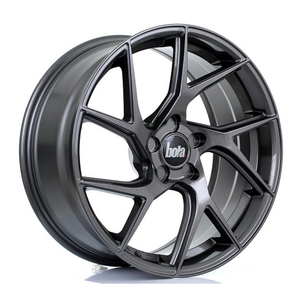 New 19 Inch Bola FLA Alloy Wheels In Gloss Gunmetal, Flow Formed