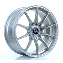 New 17 Inch Bola FLB Alloy Wheels In Silver, Flow Formed, BMW 5x120