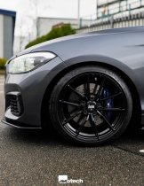 New 20 Inch BOLA FLC Alloy Wheels In Gloss Black, Flow Formed, Wider Rear Option