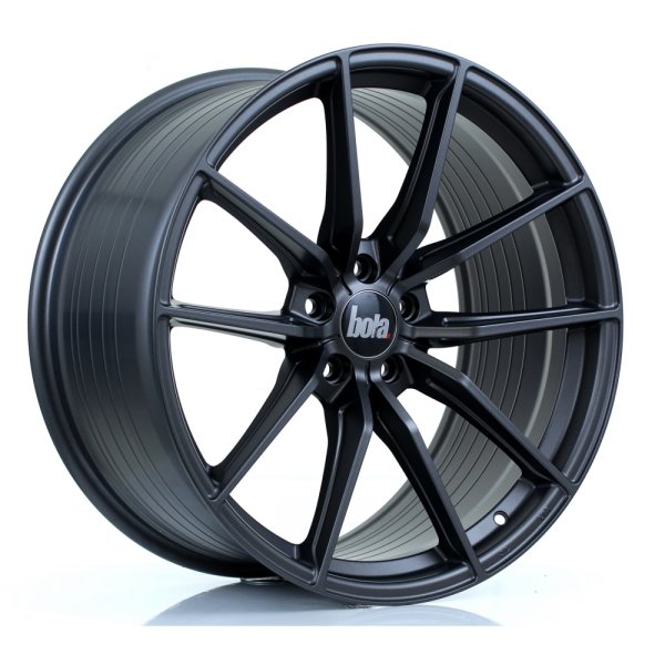 New 20 Inch BOLA FLC Alloy Wheels In Matt Gunmetal, Flow Formed, Wider Rear Option
