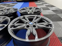 Used 18 Inch Genuine BMW Style 436M 140i 240i Alloy Wheels, Fully Refurbished in Orbit Grey Wider Rears 5x120