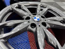 Used 18 Inch Genuine BMW Style 436M 140i 240i Alloy Wheels, Fully Refurbished in Orbit Grey Wider Rears 5x120