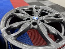 Used 18 Inch Genuine BMW Style 436M 140i 240i Alloy Wheels, Fully Refurbished in Orbit Grey Wider Rears 5x120