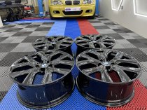 Used 19 Inch Genuine BMW Style 511 Alloy Wheels, Fully Refurbished in Gloss Black 5x112