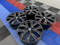 Used 19 Inch Genuine BMW Style 511 Alloy Wheels, Fully Refurbished in Gloss Black 5x112