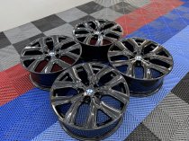Used 19 Inch Genuine BMW Style 511 Alloy Wheels, Fully Refurbished in Gloss Black 5x112