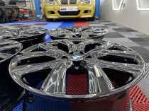 Used 19 Inch Genuine BMW Style 511 Alloy Wheels, Fully Refurbished in Gloss Black 5x112