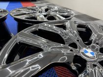 Used 19 Inch Genuine BMW Style 511 Alloy Wheels, Fully Refurbished in Gloss Black 5x112