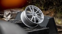 New 19 Inch Bola FLD Alloy Wheels In Silver, Flow Formed, Wider Rear Option