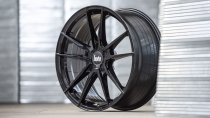 New 19 Inch Bola FLD Alloy Wheels In Gloss Black, Flow Formed, Wider Rear Option