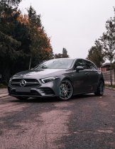 New 19 Inch Bola FLD Alloy Wheels In Titanium, Flow Formed, Wider Rear Option, BMW 5x120