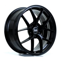 New 20 Inch BOLA FLE Alloy Wheels In Gloss Black, Flow Formed, Wider Rear Option, BMW 5x120