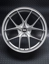 New 19 Inch Bola FLE Alloy Wheels In Silver, Flow Formed, Wider Rear Option, BMW 5x120