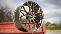 New 19 Inch BOLA FLF Alloy Wheels In Matt Bronze, Flow Formed, Wider Rear Option