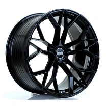 New 19 Inch BOLA FLF Alloy Wheels In Gloss Black, Flow Formed, Wider Rear Option, BMW 5x120