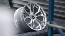 New 19 Inch BOLA FLF Alloy Wheels In Silver Polished Face, Flow Formed, Wider Rear Option, BMW 5x120