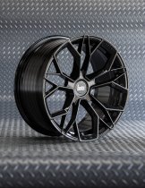 New 18 Inch Bola FLF Alloy Wheels In Gloss Black, Flow Formed, Wider Rear Option