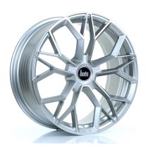 New 18 Inch Bola FLF Alloy Wheels In Silver Polished Face, Flow Formed, Wider Rear Option, BMW 5x120