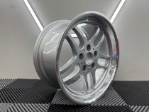 New 17 Inch M Parallel Deep Dish Style Alloy Wheels In Silver With Polished Dish And Deeper 9" Rears 5x120