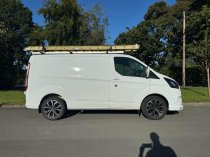 New 18 Inch Romac Torque Alloy Wheels In Gloss Black With Polished Face 1250kg Vauxhall Vivaro B / Nissan Primastar NV300 / Renault Trafic 5x114.3