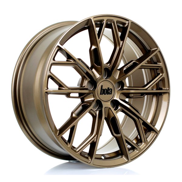 New 20 Inch BOLA FLS Alloy Wheels In Gloss Bronze, Flow Formed, Wider Rear Options