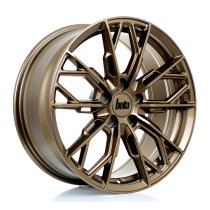 New 20 Inch BOLA FLS Alloy Wheels In Gloss Bronze, Flow Formed, Wider Rear Options, BMW 5x120
