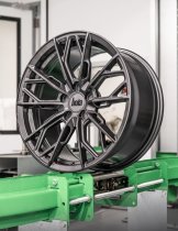 New 20 Inch BOLA FLS Alloy Wheels In Gloss Gunmetal, Flow Formed, Wider Rear Options, BMW 5x120