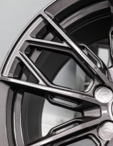 New 20 Inch BOLA FLS Alloy Wheels In Gloss Gunmetal, Flow Formed, Wider Rear Options, BMW 5x120