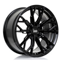 New 19 Inch BOLA FLS Alloy Wheels In Gloss Black, Flow Formed, Wider Rear Option