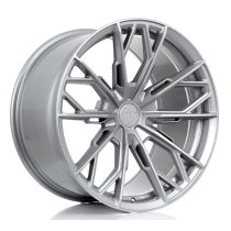 New 19 Inch BOLA FLS Alloy Wheels In Crystal Silver, Flow Formed, Wider Rear Option, BMW 5x120