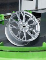 New 19 Inch BOLA FLS Alloy Wheels In Crystal Silver, Flow Formed, Wider Rear Option, BMW 5x120