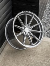 New 20 Inch BOLA FLK Alloy Wheels In Crystal Silver, Flow Formed, Wider Rear Options